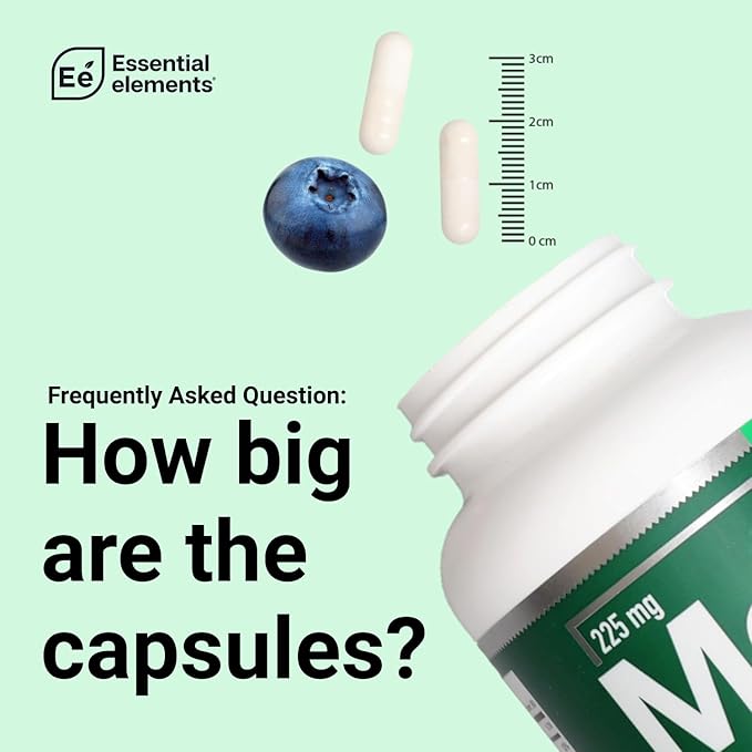 Essential Elements Magnesium & Zinc D3 for 200mg - 3 Month