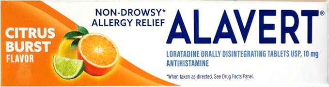 Alavert 24 Hour Orally Disintegrating Tablets 60 Tablets
