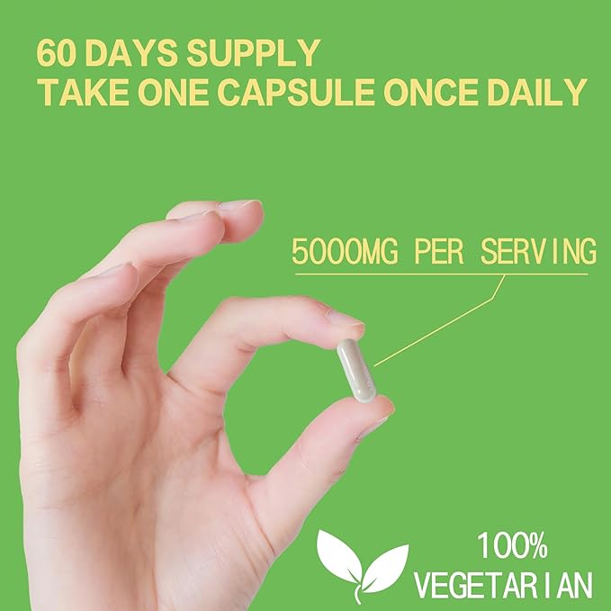 Lovita Odorless Garlic Extract 5000mg | 1.25% Allicin 60 Vegetarian (10 Months 5)