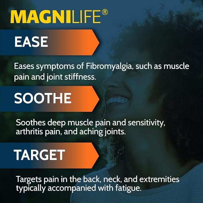 MagniLife Fibromyalgia Support, Fast-Acting Relief 125 Quick