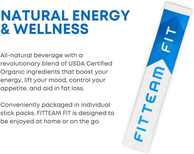 Fitteam Fit 30 Individual Sticks (30 Day Supply) New Improved Formula