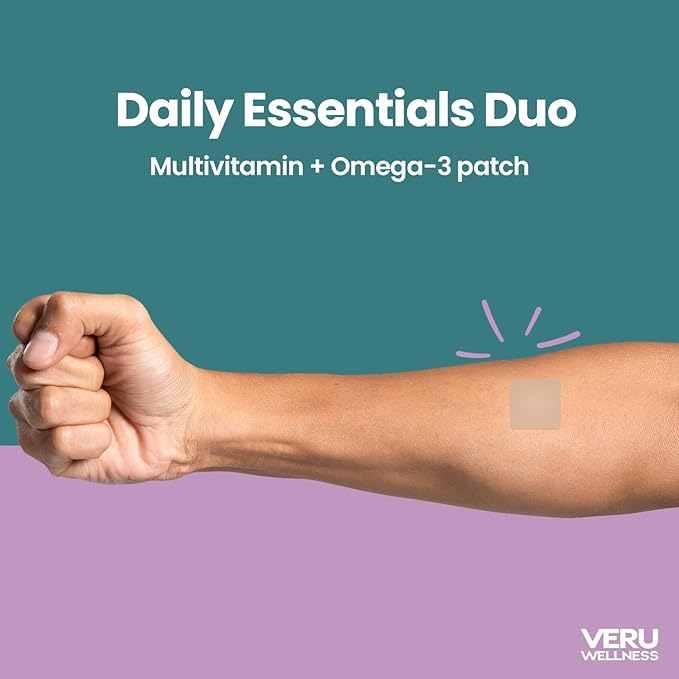 Daily Essentials Duo Lifestyle Patch Omega3 - 8-10 Hours (42 Days)