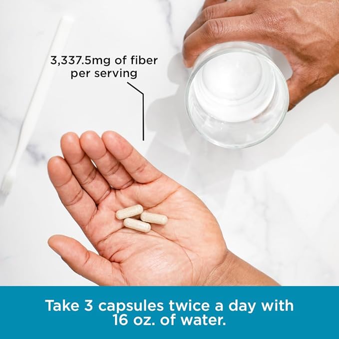 Pure for Men Stay Ready Fiber Extra Strength Supplement | Digestive Regularity | Bowel Movement & Gut Health Support | Vegan Cleanliness | Proprietary Formula | 120 Vegan XL Capsules