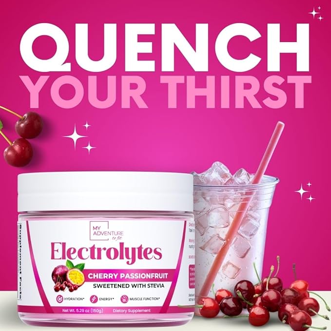 Zero Sugar - Cherry Passionfruit Electrolytes 30 Servings