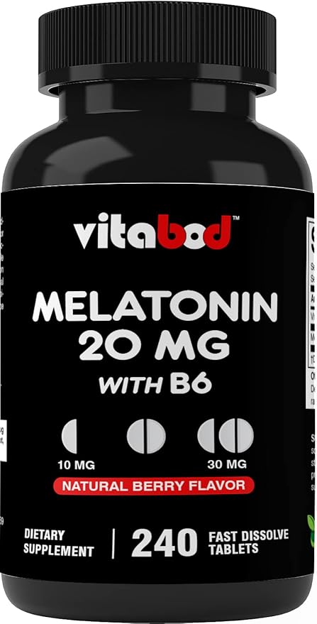 Melatonin 20mg - 240 Fast Dissolve
