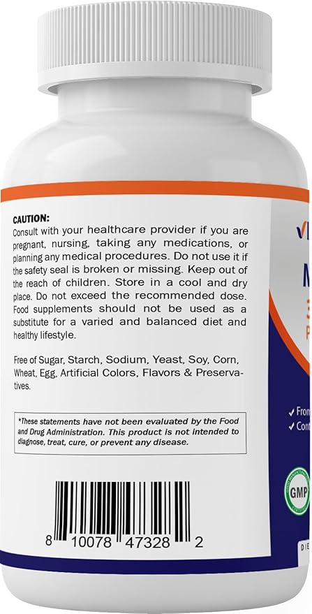 Vitamatic 2 Packs MCT Oil Capsules 3000 mg per Serving - 180 Softgels - from Coconut Oil - Contains 55% caprylic Acid C8 and 40% capric Acid C10 (Total 360 Softgel)
