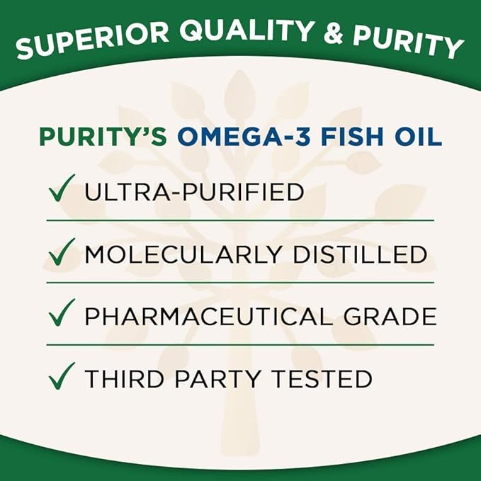 Purity Products - Ultra Pure Omega 3 ,60 ,60 softgels