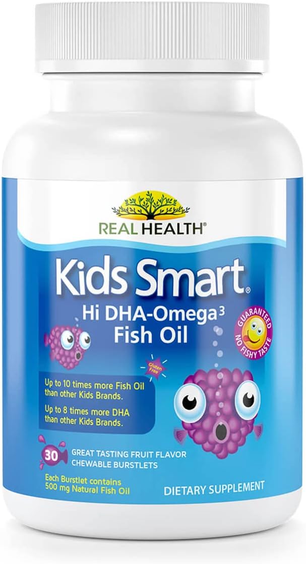 Real Health Bioglan Kids Smart Omega 3 Fish 30 Chewable 3)