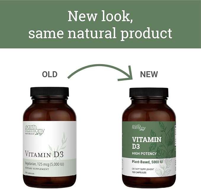 Vegan Vitamin D3 5000 iu Supplement D3 Vitamin 5000 iu 5000 iu 120 Capsules, 4-Month Supply D3