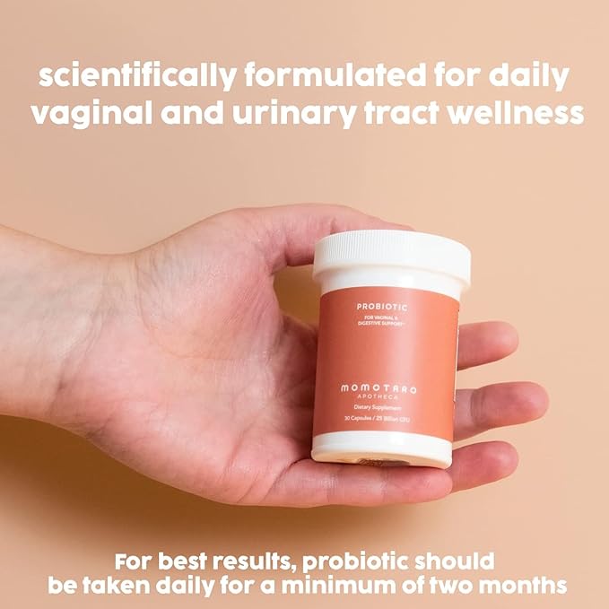 MOMOTARO APOTHECA Organic Probiotics for Women 25 Billion 30 Capsules