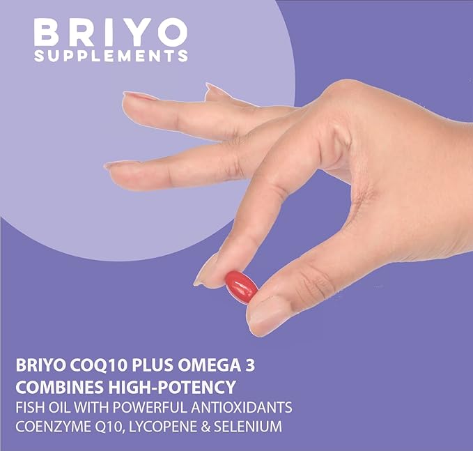 Highly absorbable CoQ10 100 mg Plus Omega-3 with (90 softgels)