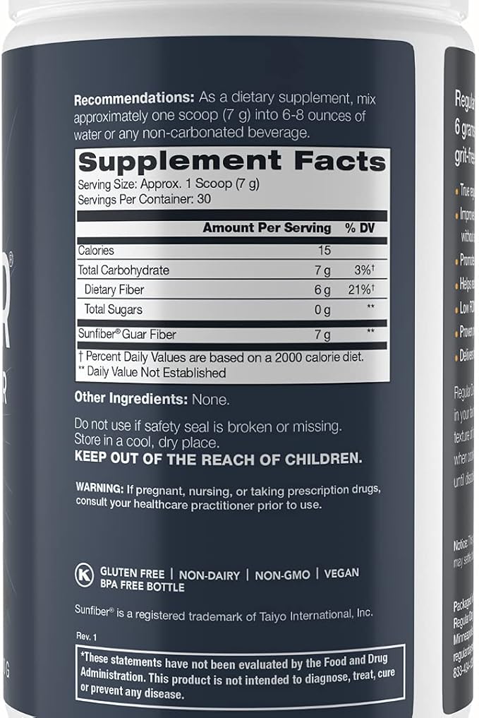 Prebiotic Fiber Supplement 30 Servings