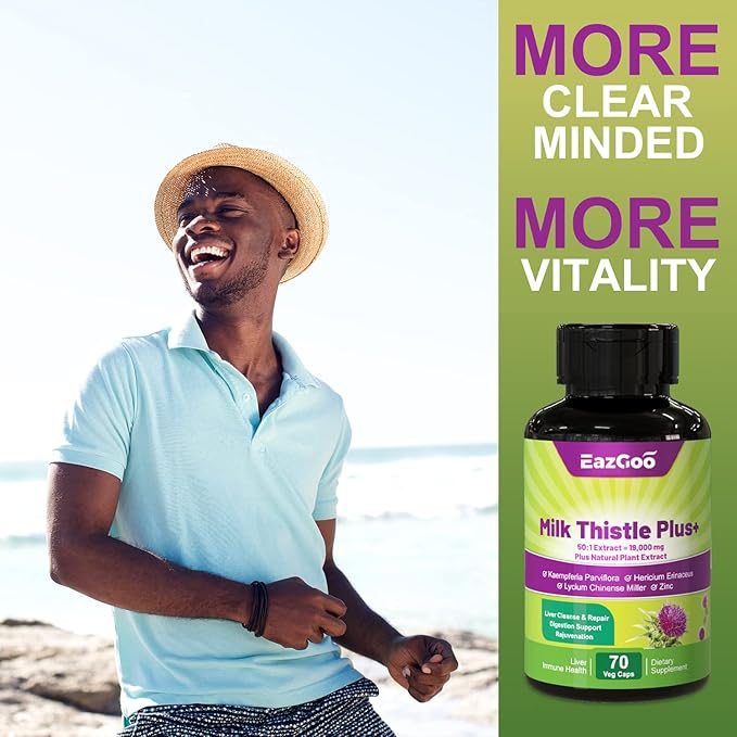 Milk Thistle Extract, Liver Cleanse Supplement, 70 Caps