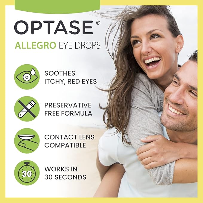 Optase Allegro Eye Drops for Dry Eyes .33 oz, 300 Drops