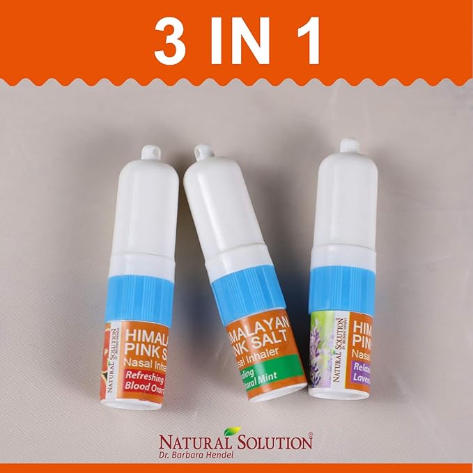 Natural Solution Himalayan Pink Salt Nasal -3 Pack
