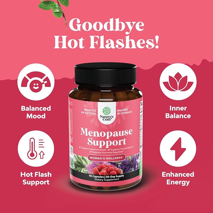 Complete Herbal Menopause Supplement for Women