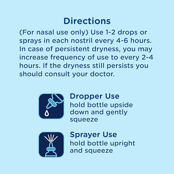 Mommy's Bliss Saline Drops/Spray, Nasal Relief 1 Fl