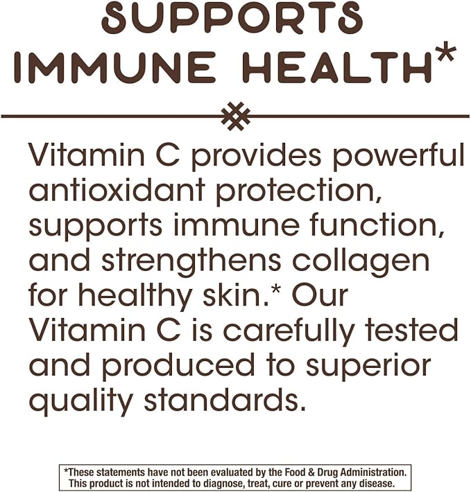 Nature’s Way Vitamin C with Bioflavonoids 1 g 100 Capsules