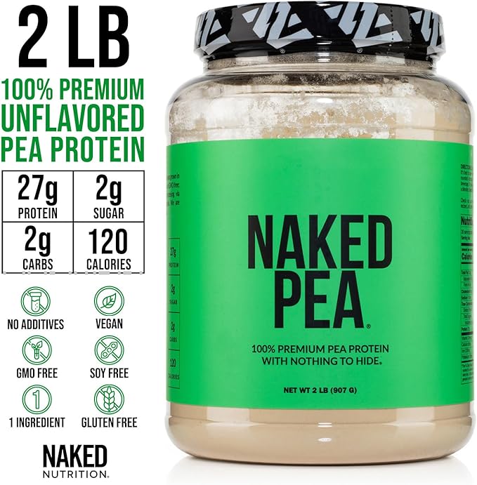 NAKED Pea - 2LB 100% Pea 30 Servings