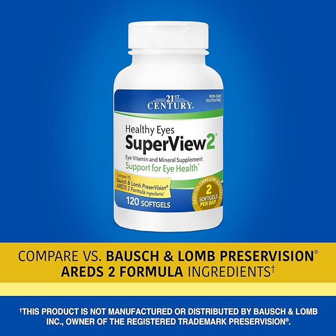 21st Century Healthy Eyes SuperView 2 120 Count