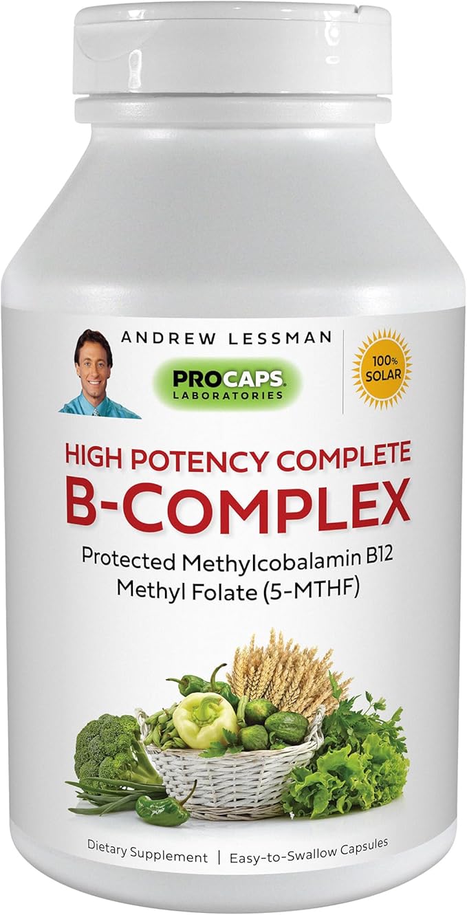 ANDREW LESSMAN High Potency B-Complex 180 Capsules