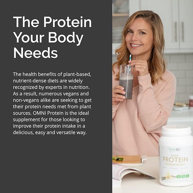 BRAINMD Dr Amen Omni Protein Vanilla 2.38 lbs 30 Servings