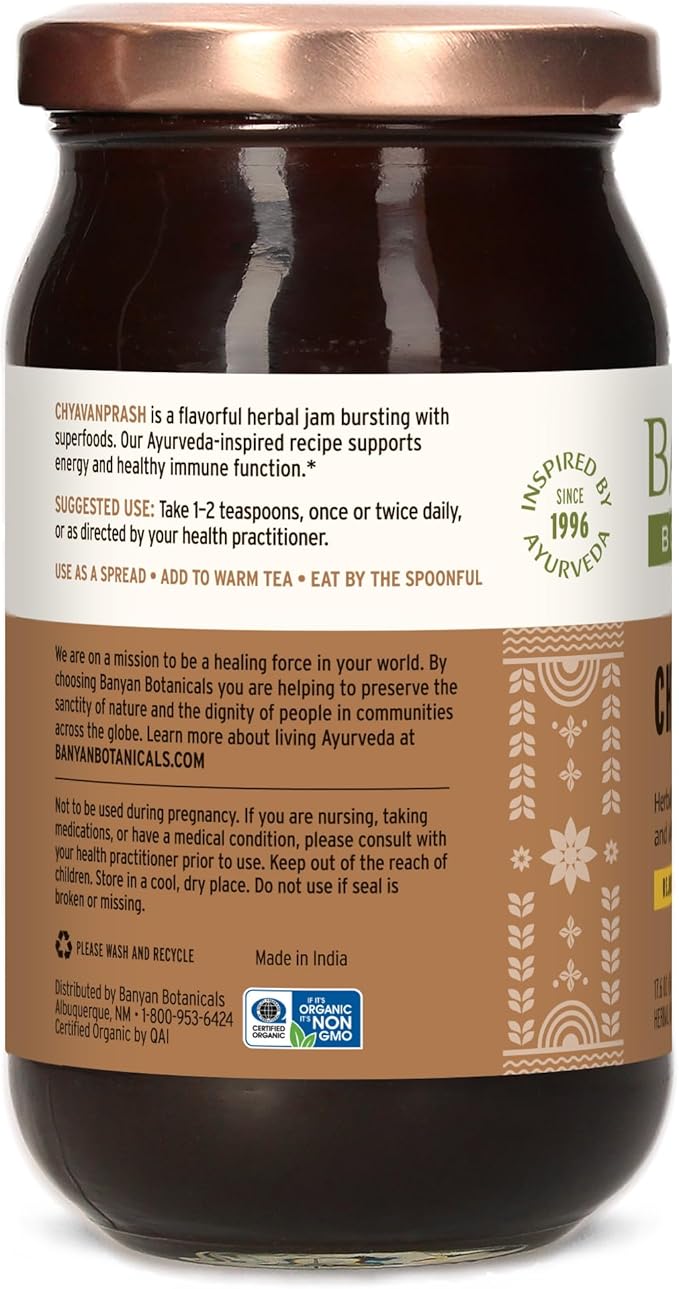 Banyan Botanicals Chyavanprash – Organic Ayurvedic 17.6 oz