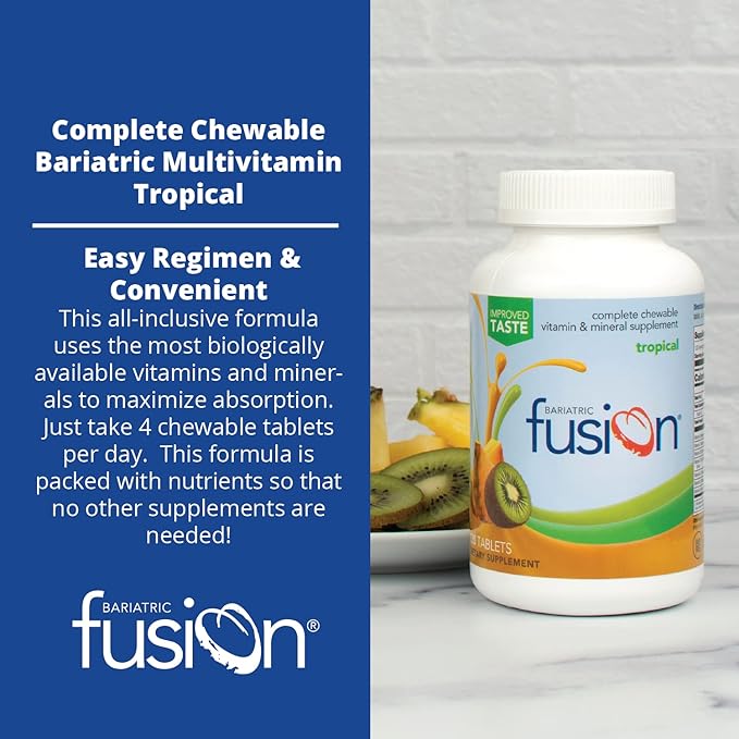Bariatric Fusion Tropical Complete Chewable Bariatric 120 Tablets