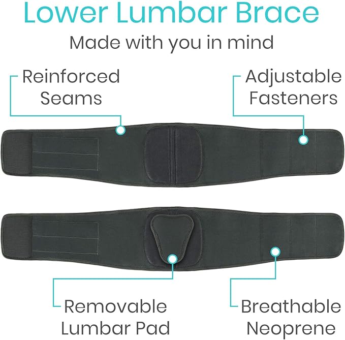 Vive Lower Back Support Brace