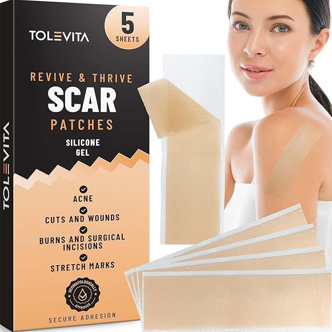 Silicone Scar Patches – Silicone Gel 5 Sheets