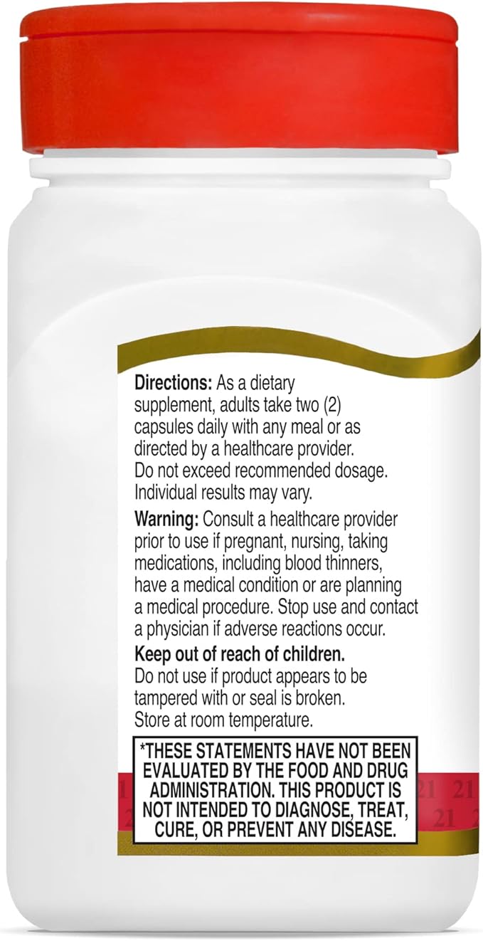 21st Century Glucosamine Chondroitin 250/200mg 60 Count