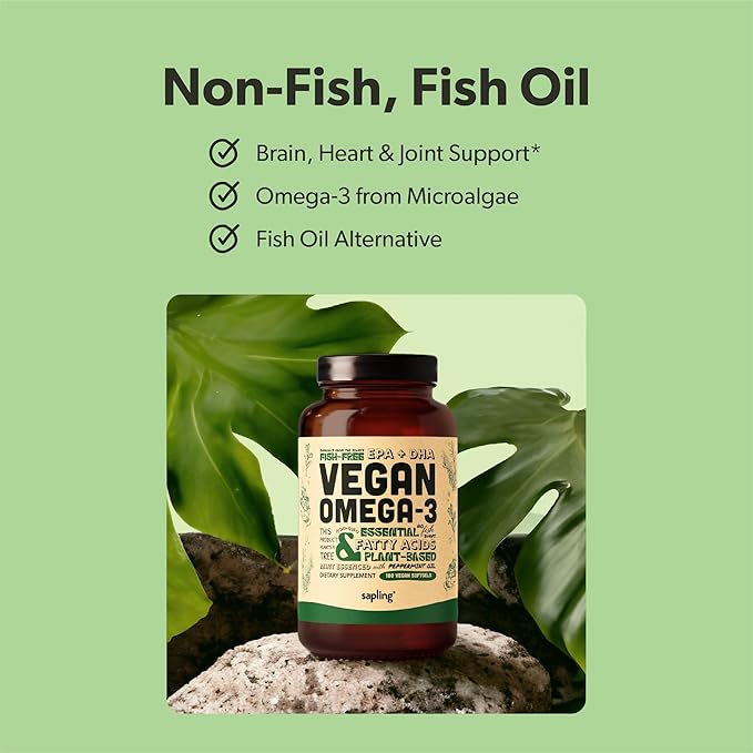Vegan Omega 3 Supplement 180 Softgels