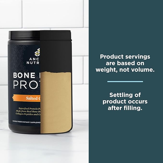 Bone Broth Protein Powder by Ancient 19g Protein 20 Servings