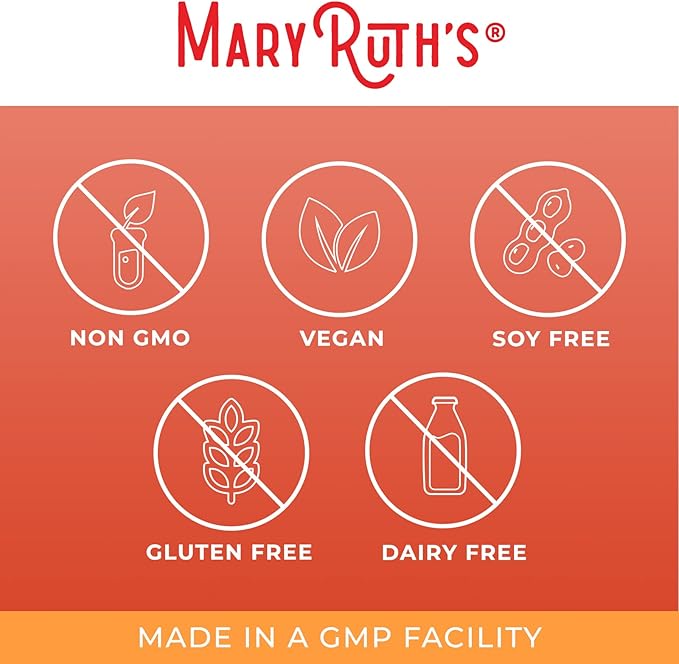 MaryRuth Organics Gluten Enzymes Capsules 2 Month 60 Count