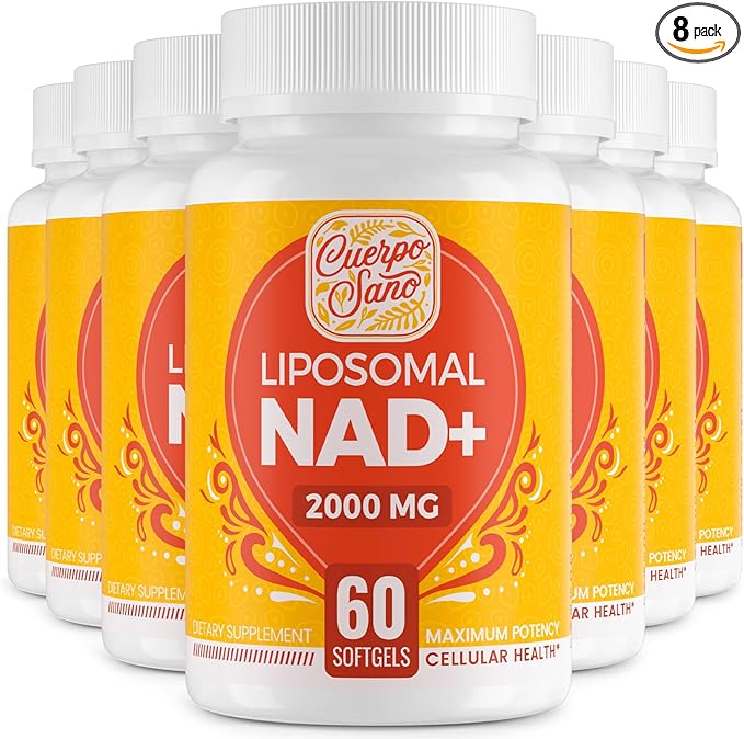 2000 MG NAD Supplement, Liposomal NAD+ Supplement with High Absorption, More Efficient Than Nicotinamide Riboside, Pure & Plus Boosting Supplement, Aging Defense, Metabolism & Cellular, 480 softgels