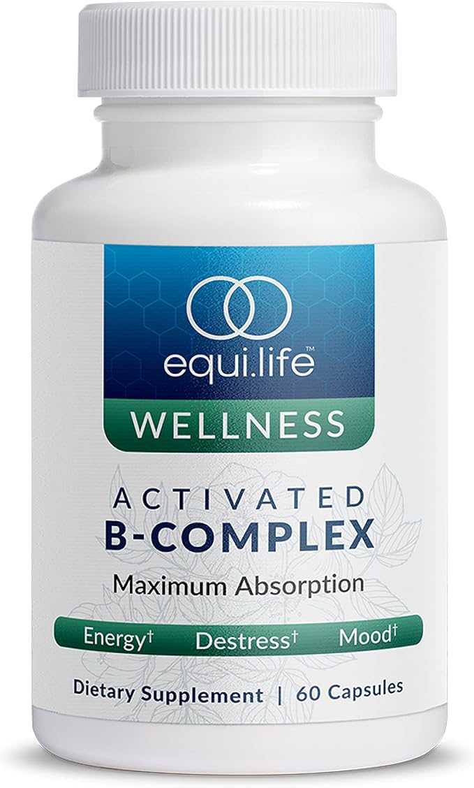 Equilife - Activated B-Complex, Super B-Complex (60 Veggie