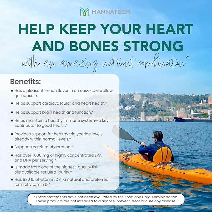 Mannatech Omega-3 with Vitamin D3