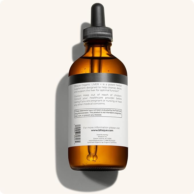 Blisque – Organic Liver Support Complex 4 Ounce 118 Servings