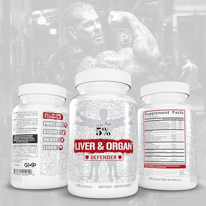 5% Nutrition Rich Piana Liver & (30-90 Servings)