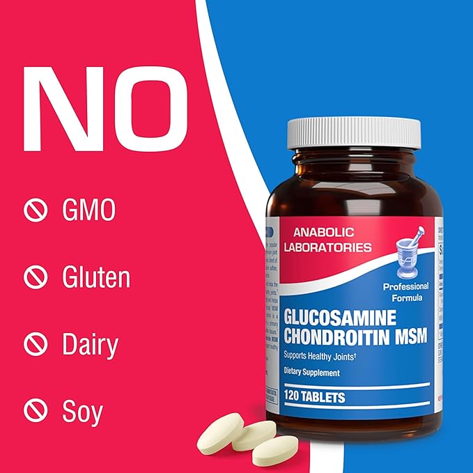 Anabolic Laboratories Glucosamine Chondroitin MSM Joint 120 Tablets