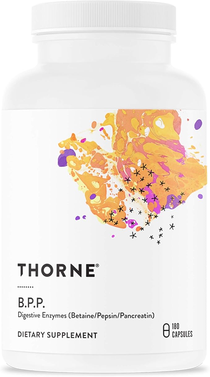THORNE Multi Enzyme (Formerly B.P.P.) 180 Capsules 90 Servings