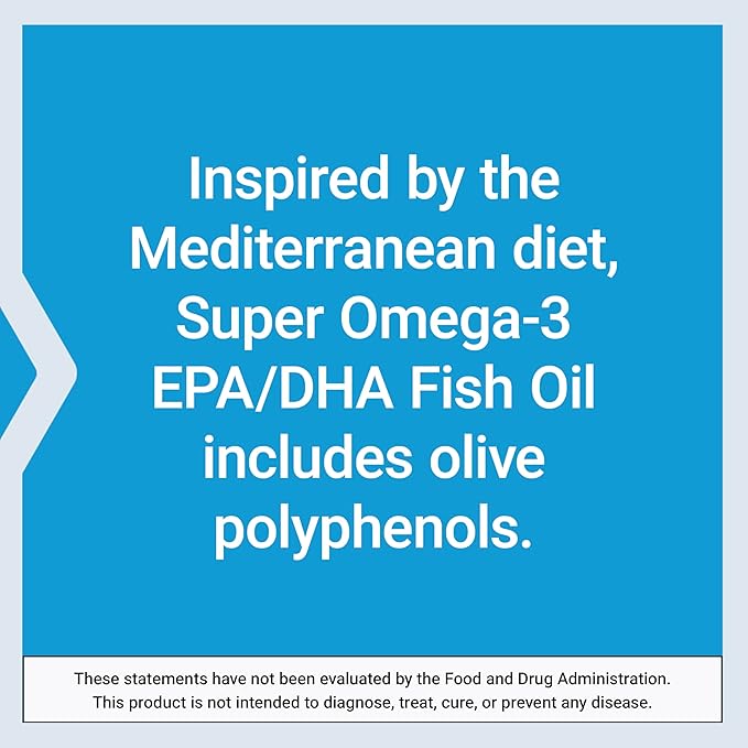 Life Extension Super Omega-3 EPA/DHA Fish 60 Softgels