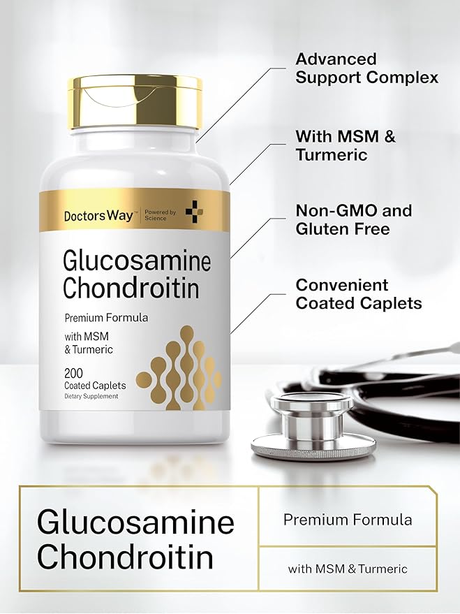 Doctor's Way Glucosamine Chondroitin 200 Caplets