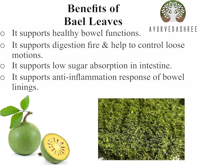 Bilva Powder - Bael Leaves Powder -50 Gm