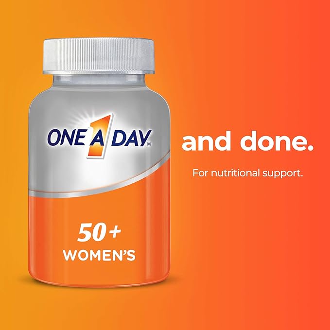 One A Day Women’s 50+ Multivitamins, 100 count