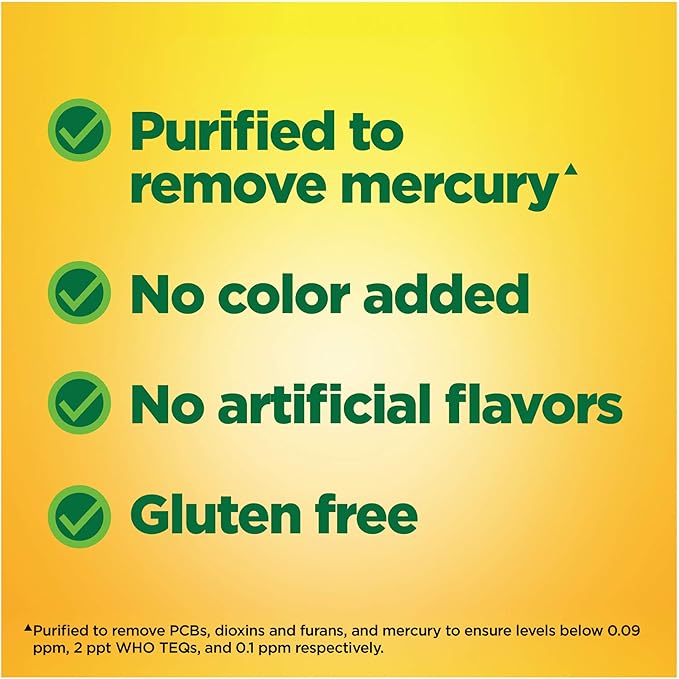 Nature Made Burp-Less Fish Oil 1200 60 Softgels, 3 Supplement 3)