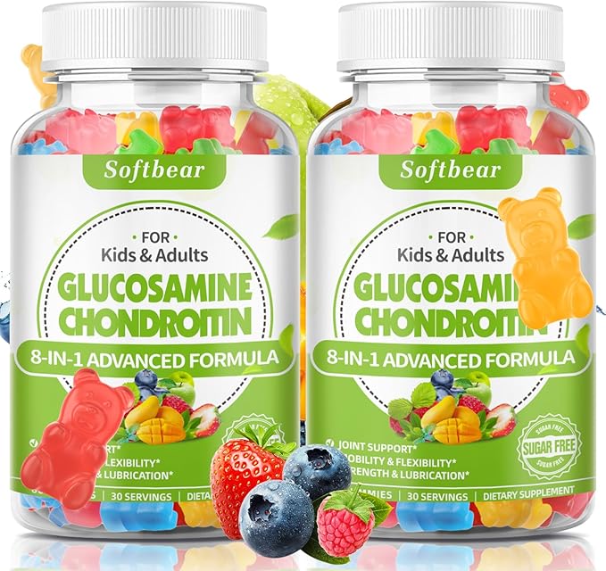 Glucosamine Chondroitin Gummies with MSM Triple 120 Gummies