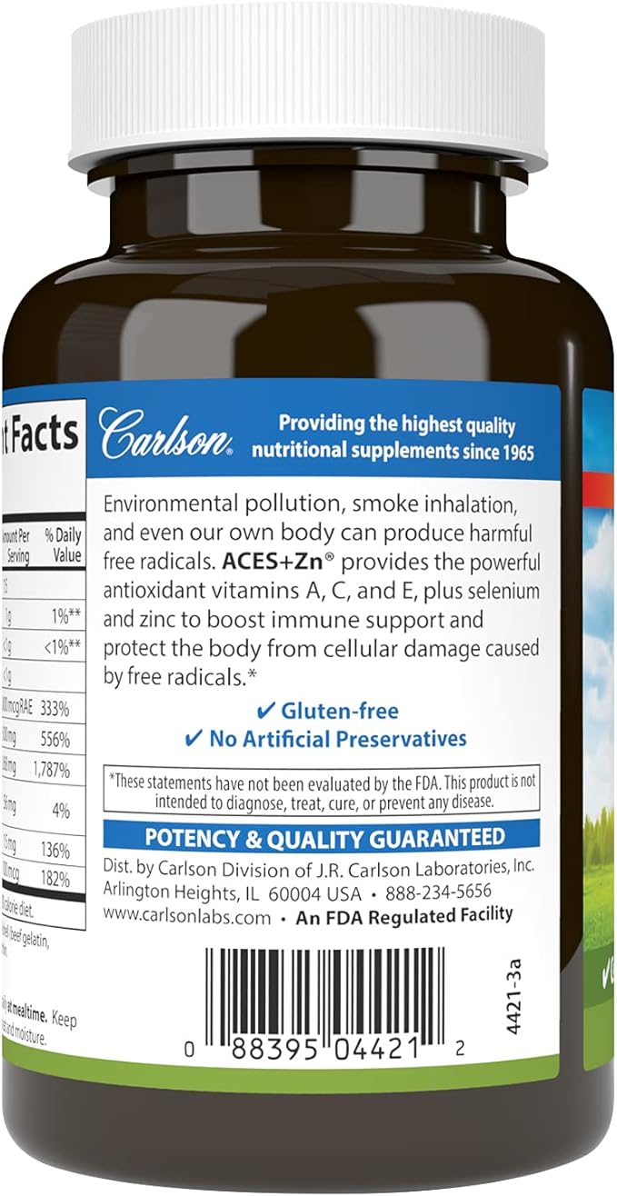 ACES Plus Zinc 120 Softgels