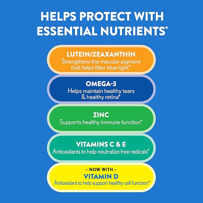 Ocuvite Eye Vitamin & Mineral Supplement, 3, Lutein, 30 Softgels