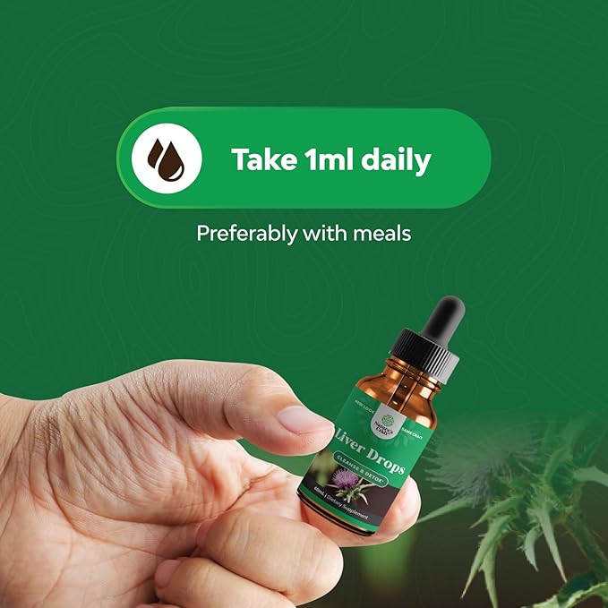 Liver Support Milk Thistle Tincture (2 Pack)